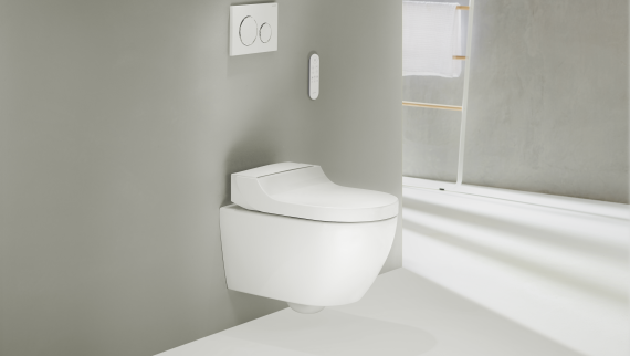 Geberit AquaClean Tuma Comfort ar Sigma20 tālvadības pulti