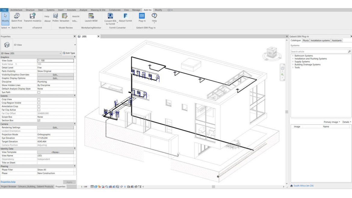 Produkta struktūra Kataloga modulī programmā Autodesk® Revit®